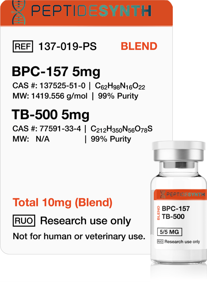 BPC - 157, TB - 500 10mg (Blend) - peptidesynth
